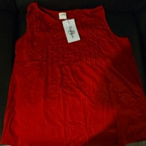 Red Tank Top by [Brand]